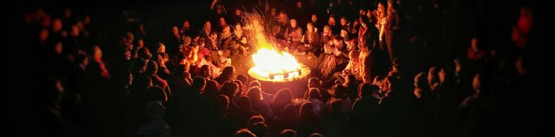 Jugendhof Schönberg - Ein Abend am Lagerfeuer