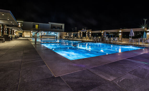 Hotel Castro in Maleme auf Kreta - Neuer Pool 